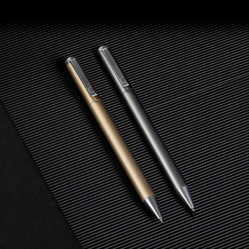 Deli Metal Gel Pen Rollerball Caneta Ручка Ballpoint 0.5MM Signing Pens for Office Students Business Stationary Supplies