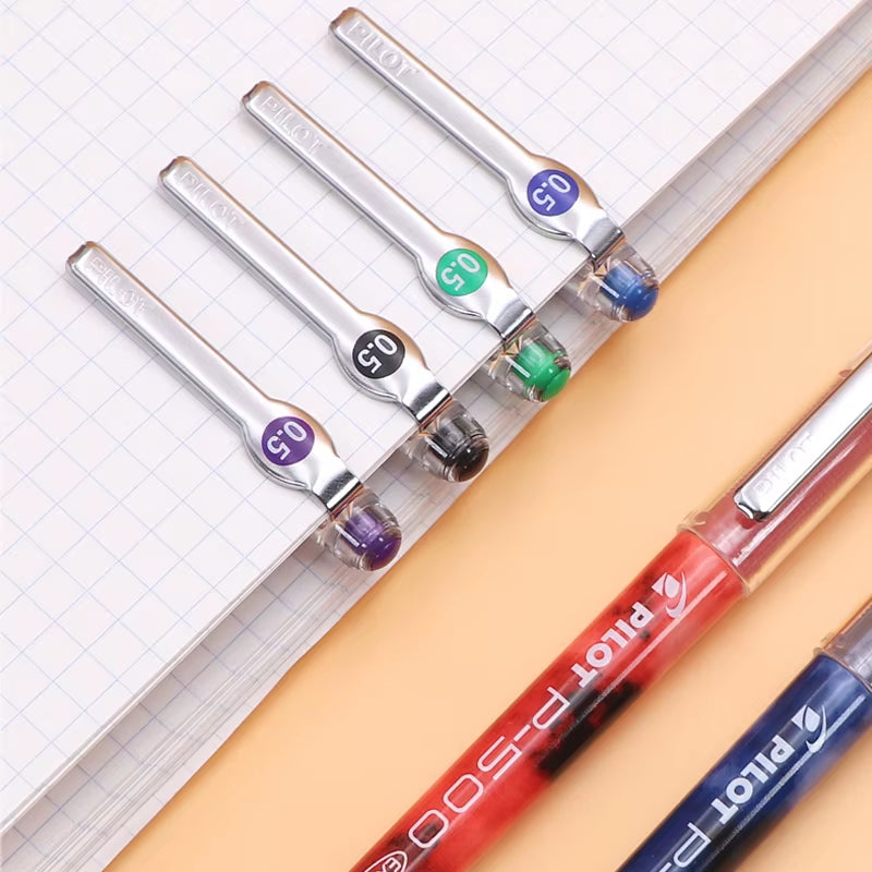 6/12Pcs Japan  Gel Pen 0.5Mm P500/P700 Office Accessories Student School Supplies Papeleria Stationery Large Capacity