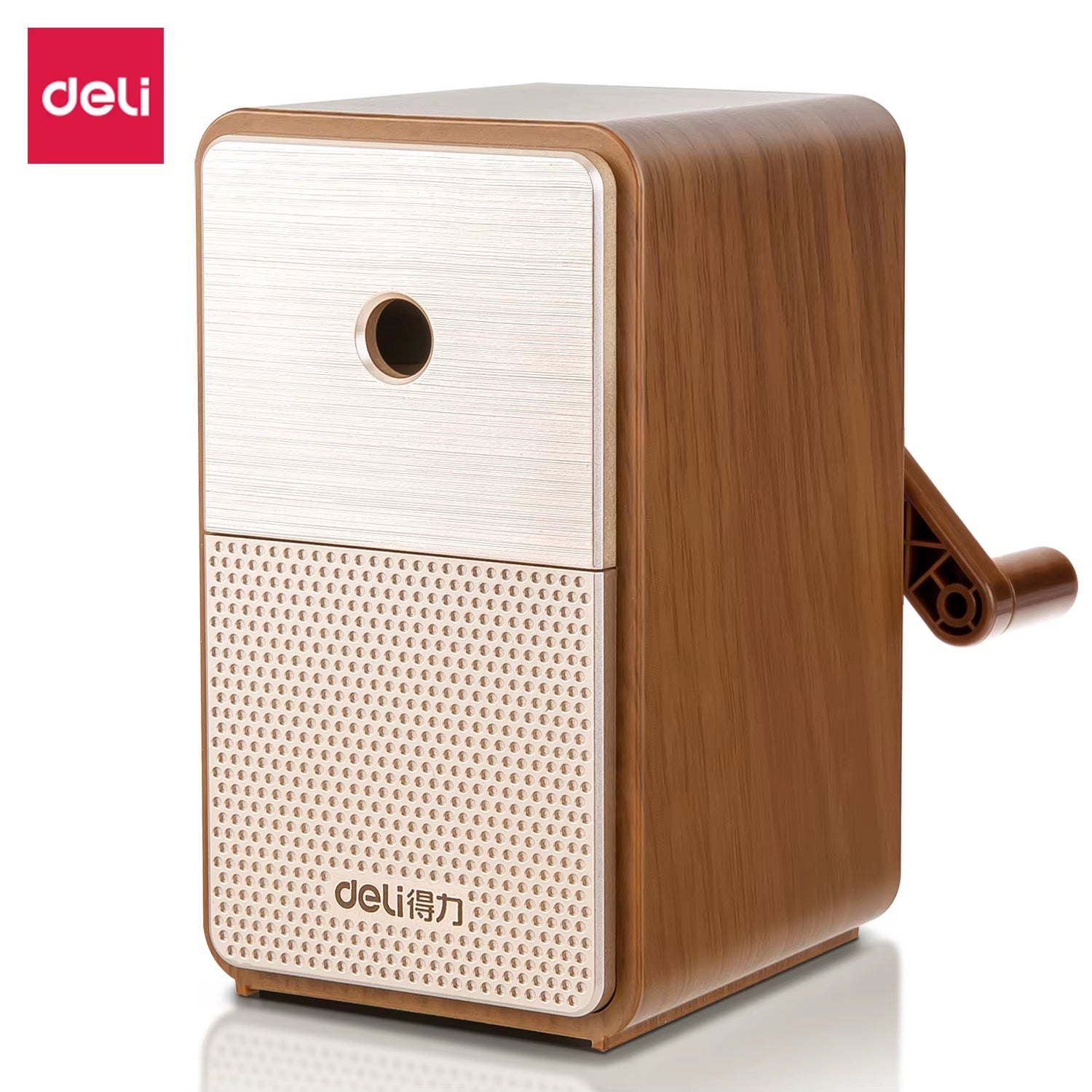 Adjustable Pencil Sharpener with Long Lasting Blade Hand Crank Table Sharpeners Machine Stationery