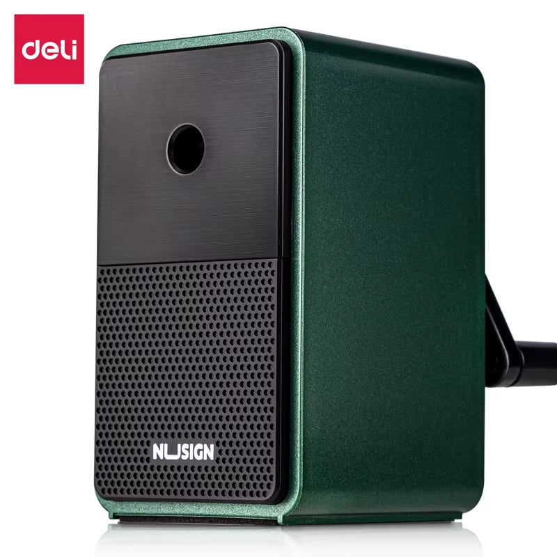 Adjustable Pencil Sharpener with Long Lasting Blade Hand Crank Table Sharpeners Machine Stationery