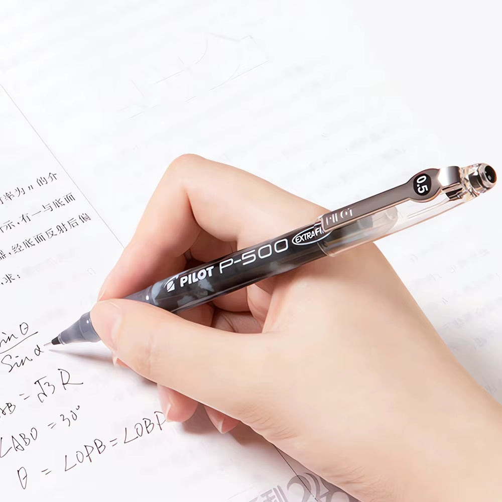 6/12Pcs Japan  Gel Pen 0.5Mm P500/P700 Office Accessories Student School Supplies Papeleria Stationery Large Capacity